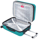 Wrangler El Dorado 2-Pc Expandable Rolling Carry-On Set w/ 3-In-1 Cup Holder (Available in 3 Colors)