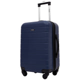 Wrangler El Dorado 2-Pc Expandable Rolling Carry-On Set w/ 3-In-1 Cup Holder (Available in 3 Colors)