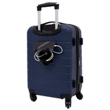 Wrangler El Dorado 2-Pc Expandable Rolling Carry-On Set w/ 3-In-1 Cup Holder (Available in 3 Colors)