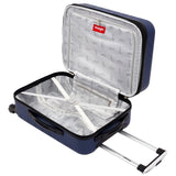 Wrangler El Dorado 2-Pc Expandable Rolling Carry-On Set w/ 3-In-1 Cup Holder (Available in 3 Colors)