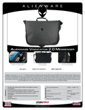 Alienware Vindicator 2.0 Messenger Bag