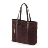 Suede 14.1" Ultrabook or 15" MacBook Ultra Tote - Chocolate