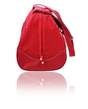 Large Sumo Duffel (Red with White Stitching)