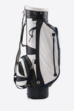 Tri-Color Leather Golf Bag (Available in 7 Colors + Custom)