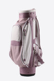 Tri-Color Leather Golf Bag (Available in 7 Colors + Custom)