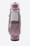 Tri-Color Leather Golf Bag (Available in 7 Colors + Custom)