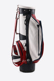 Tri-Color Leather Golf Bag (Available in 7 Colors + Custom)