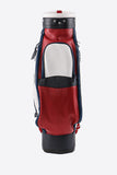 Tri-Color Leather Golf Bag (Available in 7 Colors + Custom)