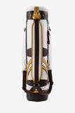 Tri-Color Leather Golf Bag (Available in 7 Colors + Custom)