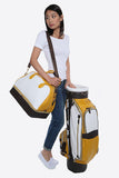 Tri-Color Leather Golf Bag (Available in 7 Colors + Custom)