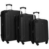 Chicago Expandable Hardside Luggage 3 Pc Set W/ 360⁰ (8) Wheels (Available in 2 colors)