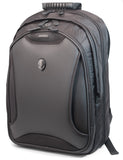 A 1680 Denier Ballistic Nylon black 17.3" Alienware Orion Laptop Backpack M17 w/ padded shoulder straps, alien logo, Ergonomic backing, rubberized handles & shoulder straps & Wireless Security Shield