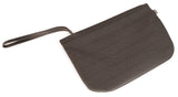 A black detachable accessory bag included w/ 16" Geneva Onyx Women's Briefcase.