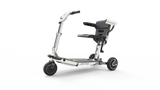 Portable ATTO mobility scooter  w/ armrests splits in two for easy travel & transport