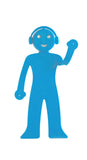 Bendyman - Flashlight and Device Holder (Available in 4 colors)