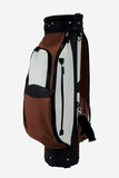 Tri-Color Leather Golf Bag (Available in 7 Colors + Custom)