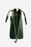 Shoppers Leather Tote (Available in 8 colors)