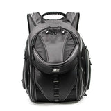 A 16" Graphite Express Backpack w/ Media/Phone Pocket for MP3 Player or Smartphone w/ Headphone Pass-through, Ergonomic Ventilated Back Panel, Integrated iPad/Tablet.