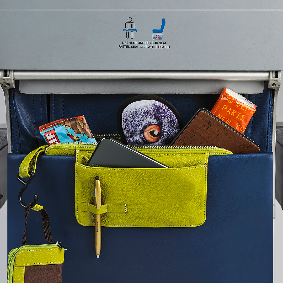 Airplane Seat Organizers – Lieber's Luggage