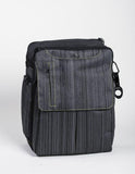 A suit grey Walter and Ray InTransit SLIM travel convertible backpack w/ carabiner.