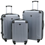 Chicago Expandable Hardside Luggage 3 Pc Set W/ 360⁰ (8) Wheels (Available in 2 colors)