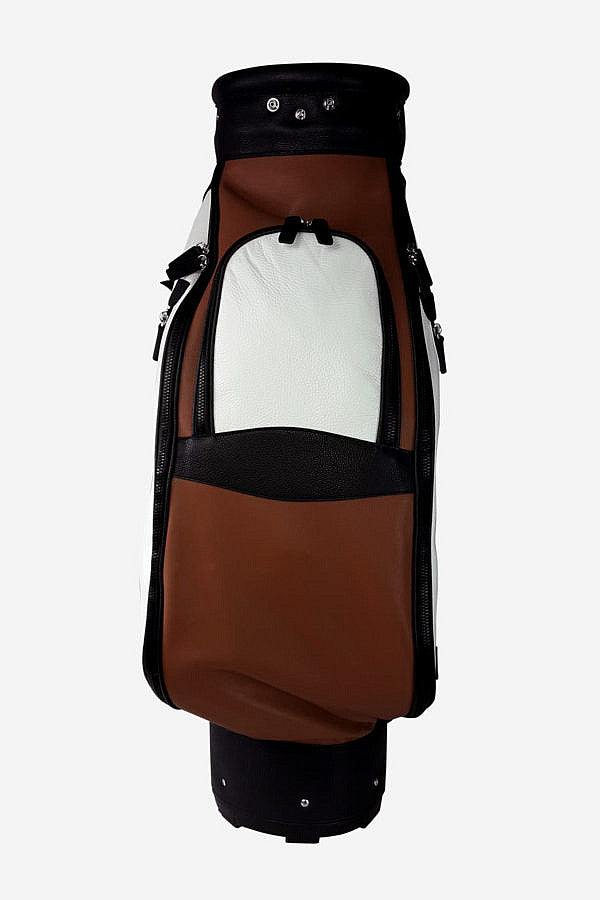 Leather Golf Bag Terrida - Handmade in Italy, waterproof leather