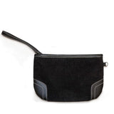 A Matching accessory clutch for black 14"-16" Classic Corduroy Laptop Tote 
