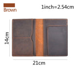 Leather Passport & ID Wallet (Available in 6 Colors)